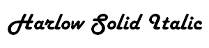 Harlow Solid Italic