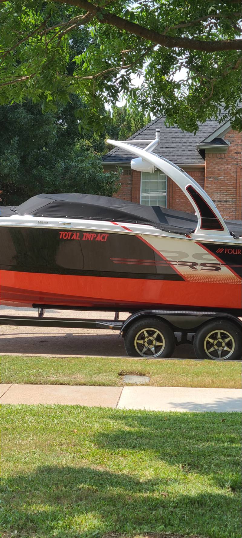 2015 Four Winns Boat Lettering from RACHEL A, TX