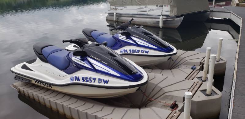 2006 Honda Aquatrax pair Jet Ski Lettering from Adam M, NY