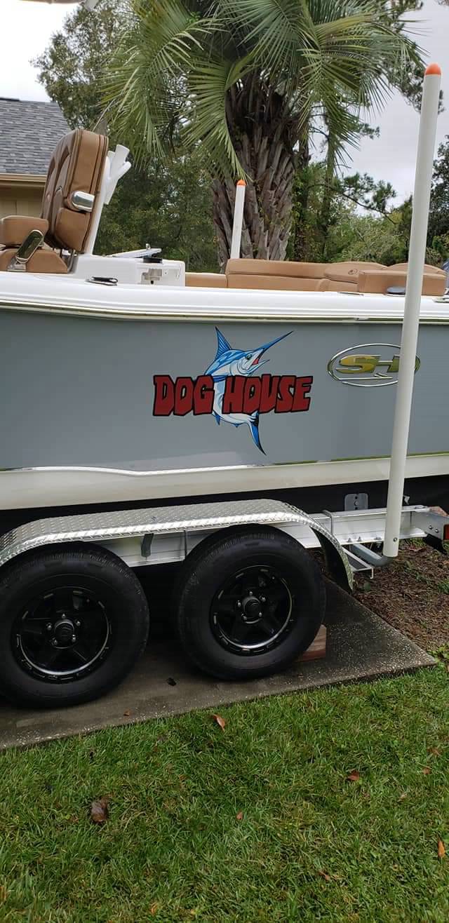 Sea Hunt Ultra 234 Boat Lettering from Mike D, SC