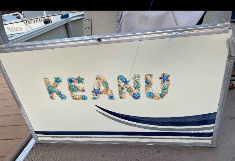 Pontoon Boat Lettering from Angela B, AZ