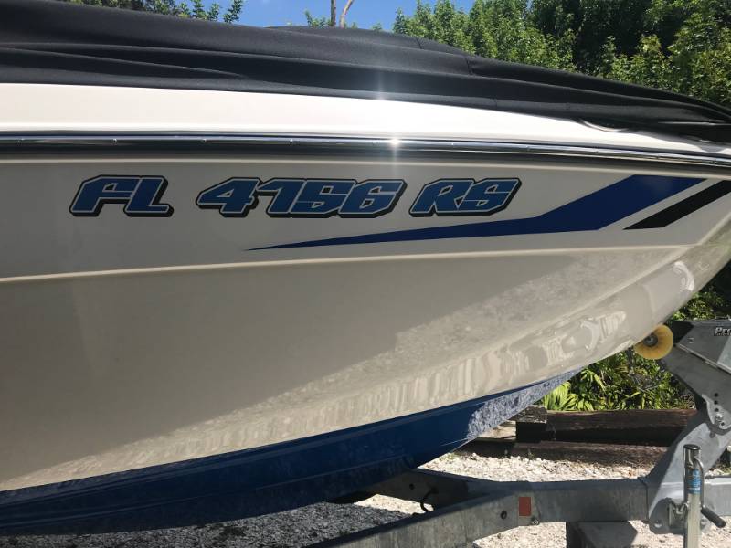 Yamaha AR 240 Boat Lettering from David D, FL