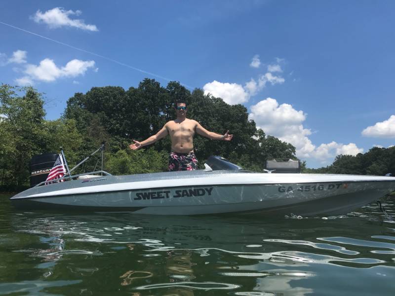 Glastron Boat Lettering from Timothy S M, GA