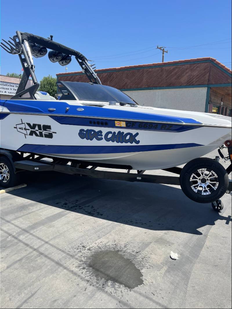 2019 Axis A22 Boat Lettering from Jay P, CA