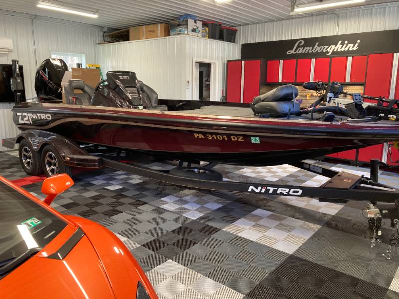 2021 Nitro Z 21 Pro Bassboat Lettering from Alfred W, PA