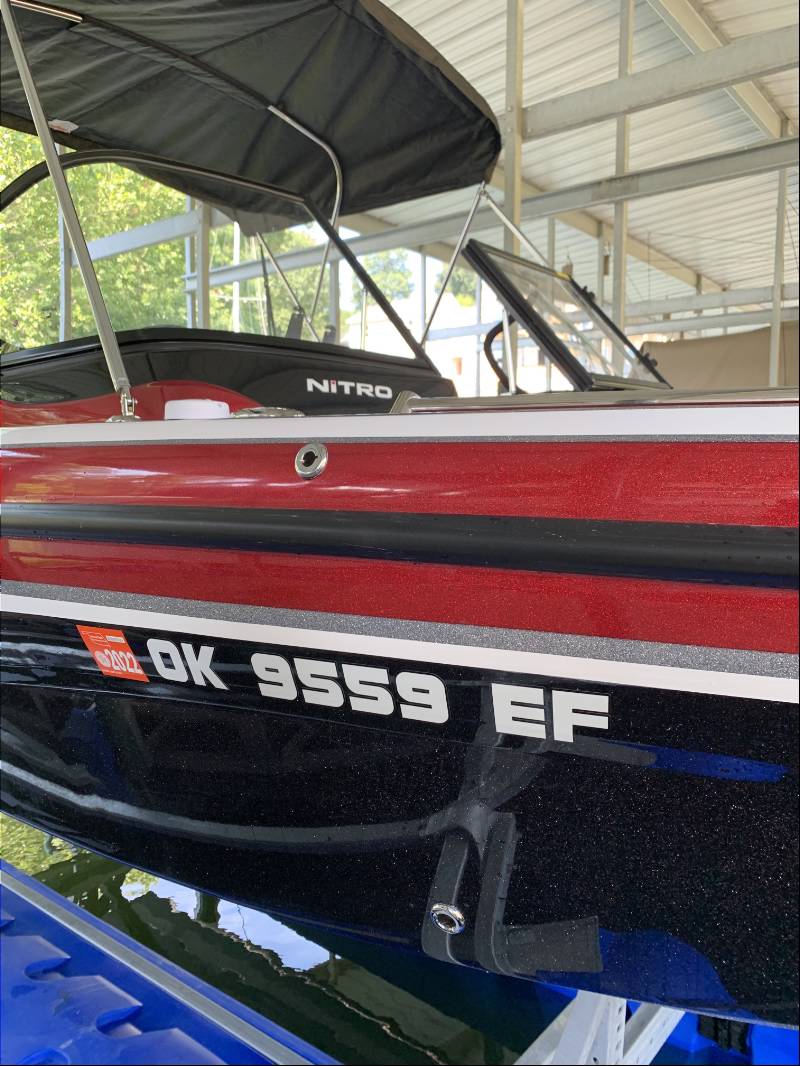 2020 Nitro ZV19 Boat  Lettering from Kathy D, OK