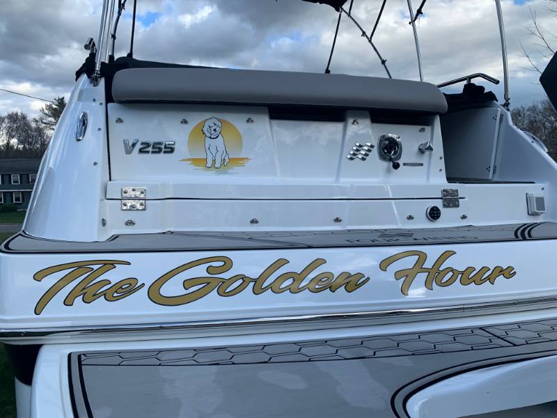 2020 Fourwinns Vista Boat Lettering from Michelle P, MA