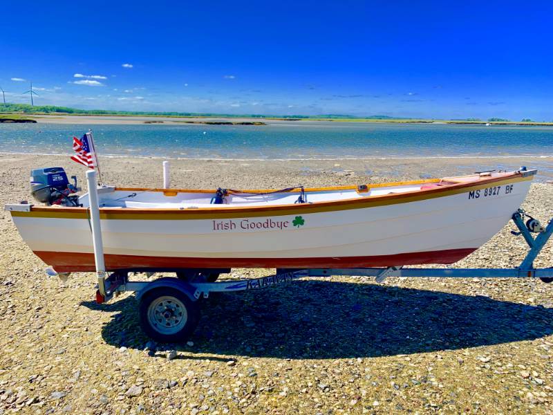 1998 Ensign Dory 15 Boat Lettering from William P, MA