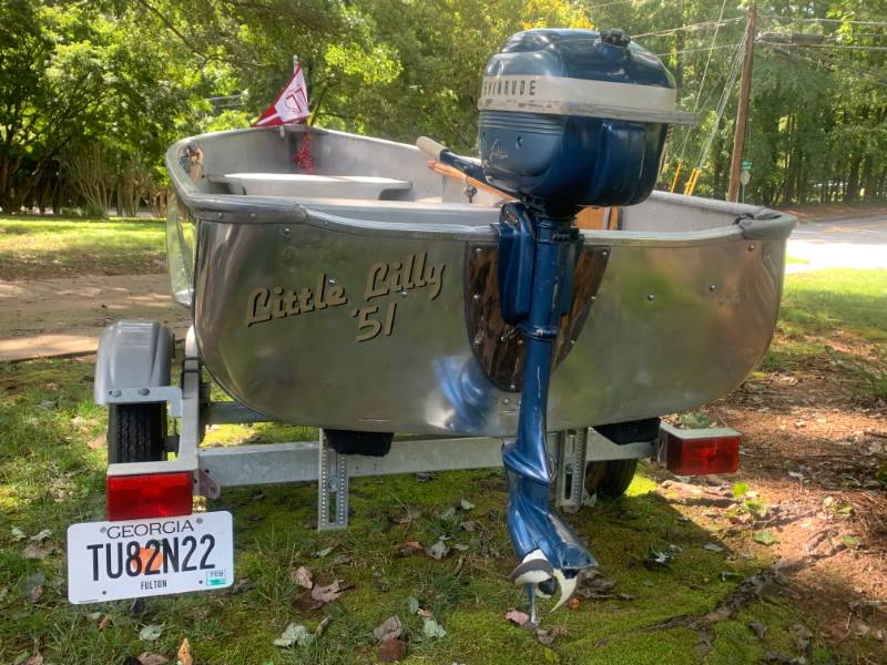 1987 Cal 33 and 1951 AlumaCraft  Boat Lettering from Andrew V, GA