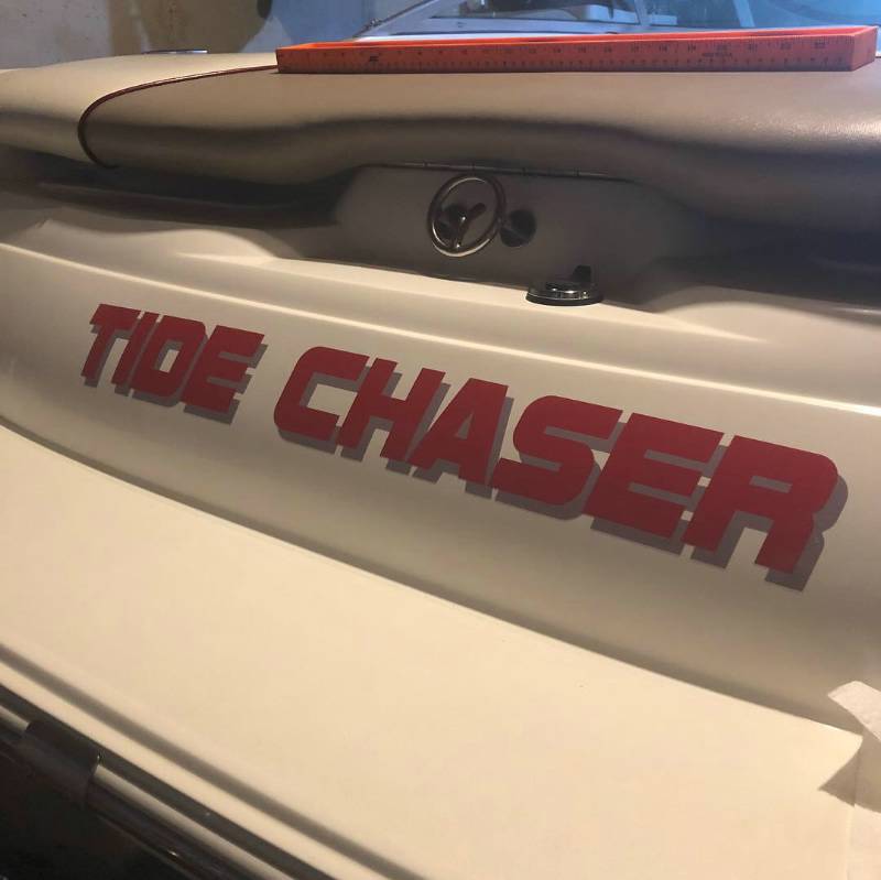 2000 Cobalt 190 Boat Lettering from Greg C, AL