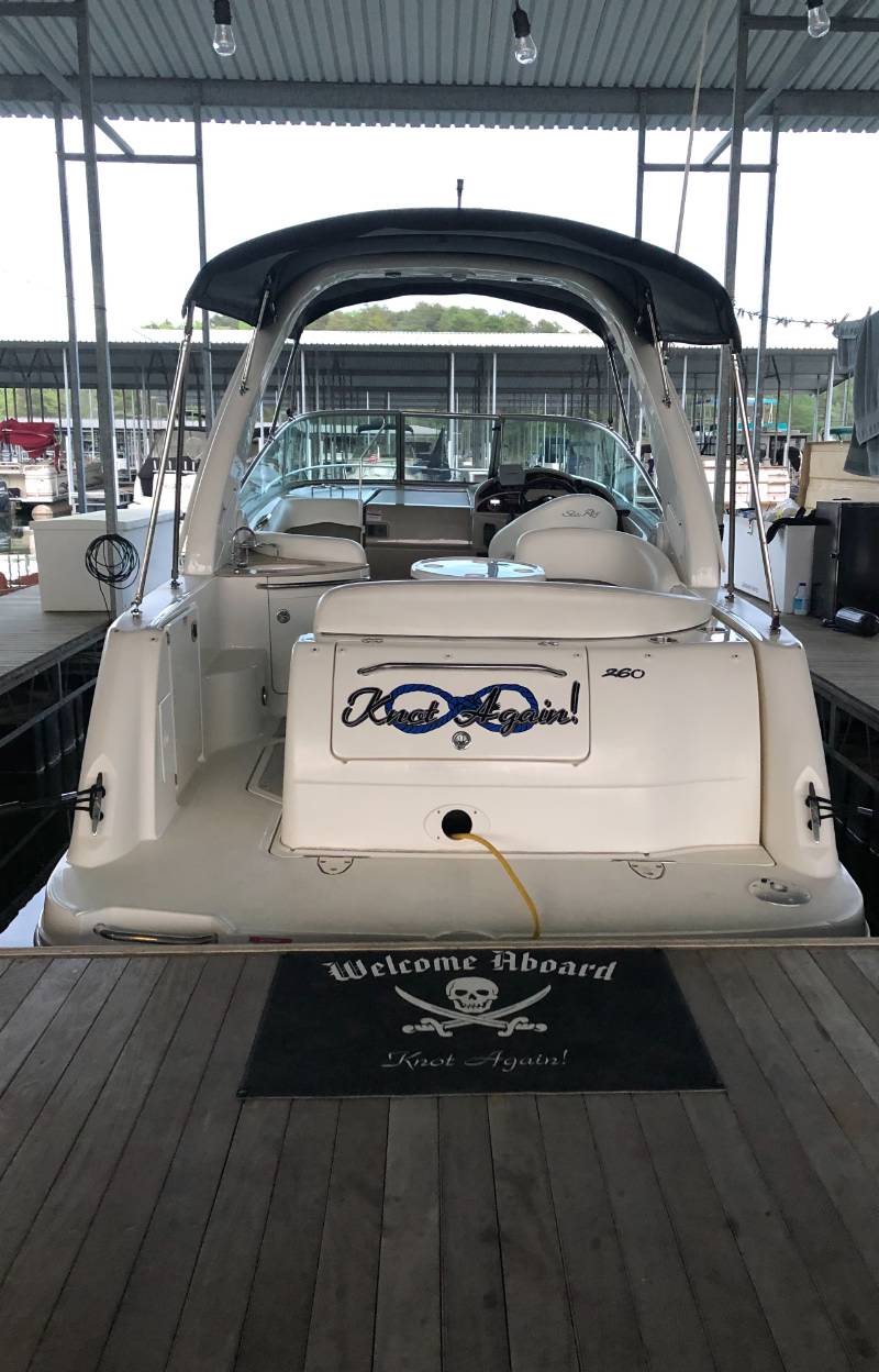 2007 Searay Boat Lettering from Jeffery Y, GA