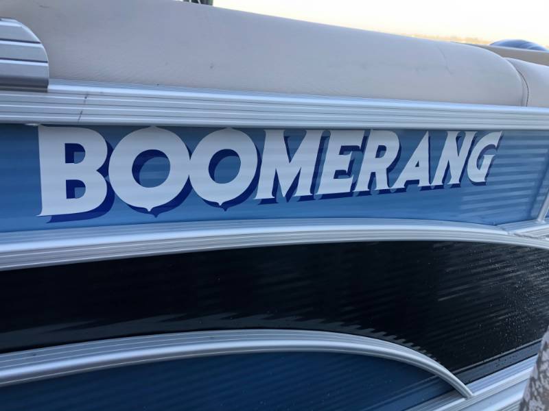 2019 Bennington  Pontoon Lettering from Dale M, FL