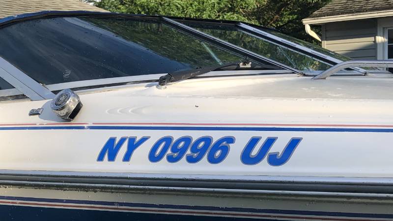 Searay Boat Lettering from PATRICK O, NY