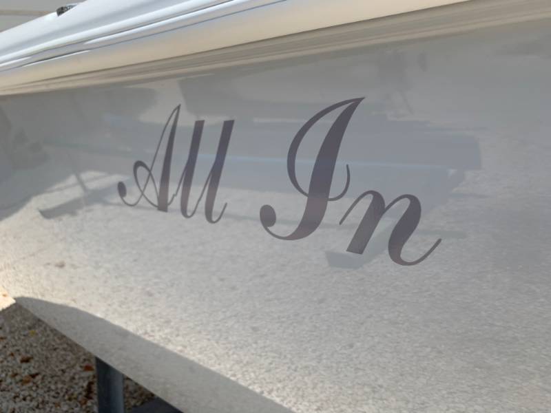 2020 Yellowfin 24 CE Boat Lettering from Brett E, FL