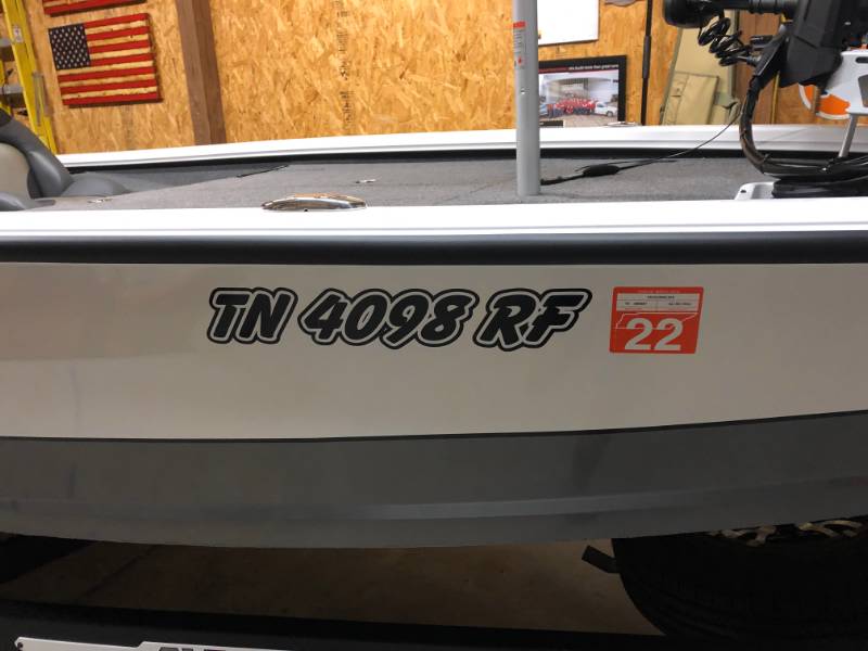 2019 VEXUS 1880 Boat Lettering from Mark N, TN