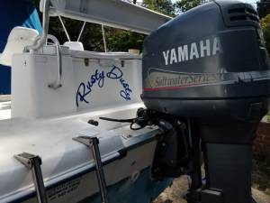 Cobia 204 Lettering from Pamela S, NJ