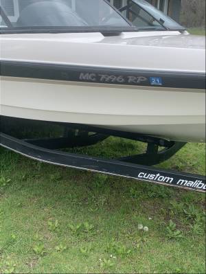 1999 Malibu Response Boat Lettering from Adam P, MI