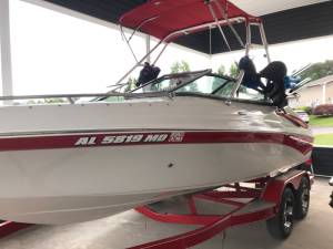 Crownline 21SS Ski Boat Lettering from David W, AL