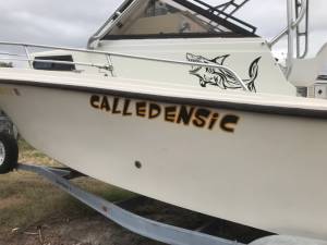 1988 Mako 23’ Lettering from Gary N, TX