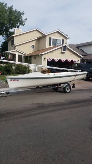 1995 Catalina Capri 16.5 Sailboat Lettering from Jefferson S, CO