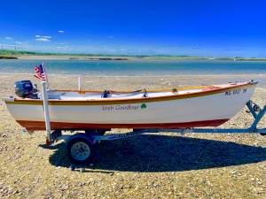 1998 Ensign Dory 15 Boat Lettering from William P, MA