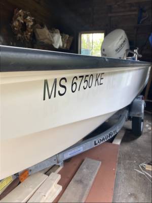 Whaler Boat Lettering from Henry W, MA