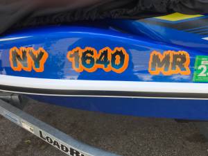 2019 Yamaha GP1800R  Jet Ski Lettering from Varner M, NY