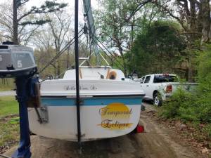 1980 MacGregor Venture 21 Sailboat Lettering from John L, AR