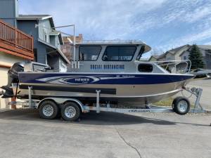 2019 Hewescraft Pacific Cruiser  Boat Lettering from Jonathan S, AK