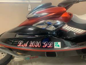 2007 rxp sea doo  Fiberglass Jet Ski Lettering from Chance S, LA