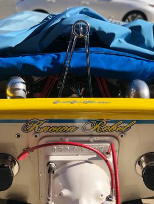 1973 sleekcraft Rebel. Jet boat Lettering from Jason S, CA