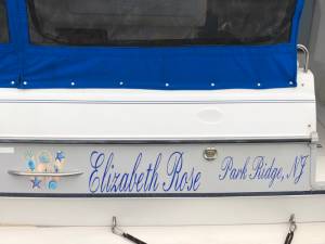 1990 Doral Boat Lettering from Paul W, NJ