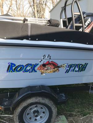 Bayliner Boat Lettering from HELENE L, NY