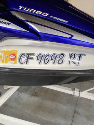 2007 F-12X Honda Aquatrax Lettering from Christopher M, CA