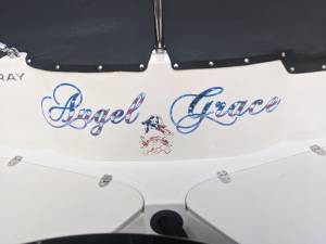 2021/Stingray/201DS Boat Lettering from Angela R, MD