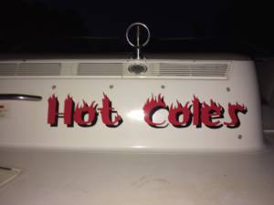 2001 cobalt  Fiberglass boat  Lettering from Matt C, NE