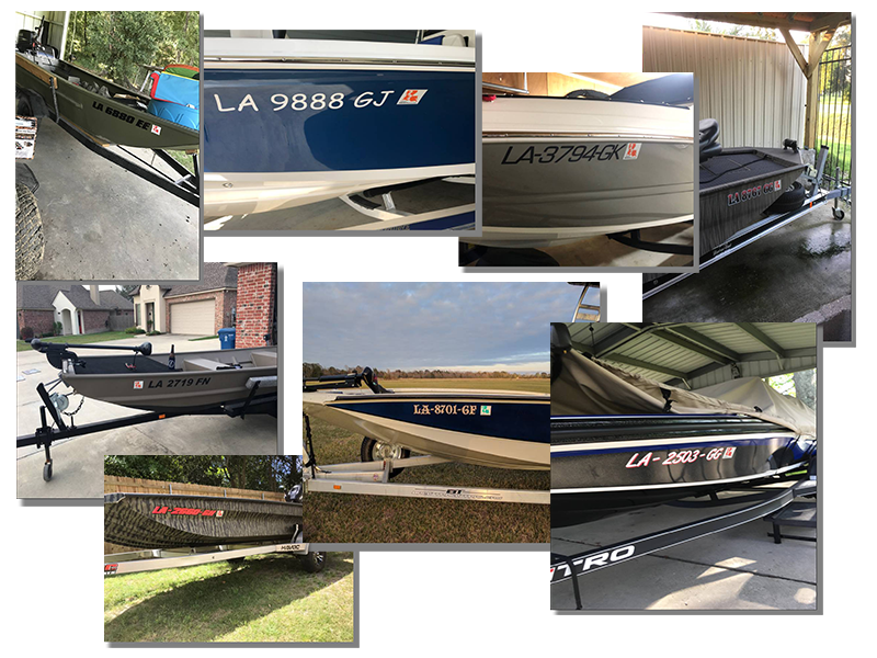 Louisiana Boat Registration Number