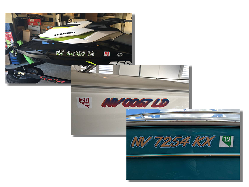 Nevada Boat Registration Number