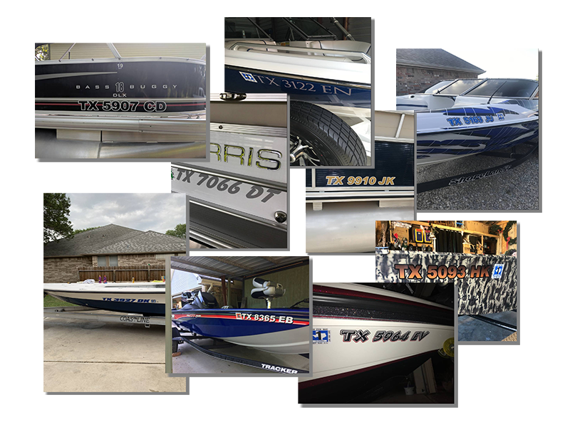 Texas Boat Registration Number